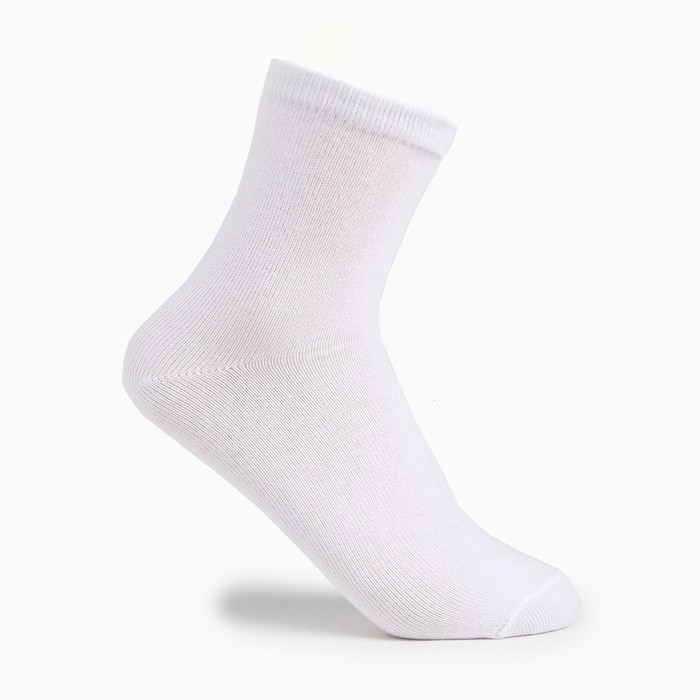 Носки женские Medium, цвет белый, размер 23