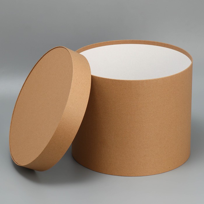 

Коробка подарочная круглая «Крафт», 30 × 25 см
