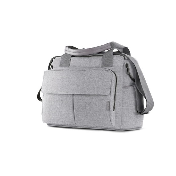 сумка рюкзак inglesina back bag kensington grey Сумка для коляски Inglesina dual bag, silk grey