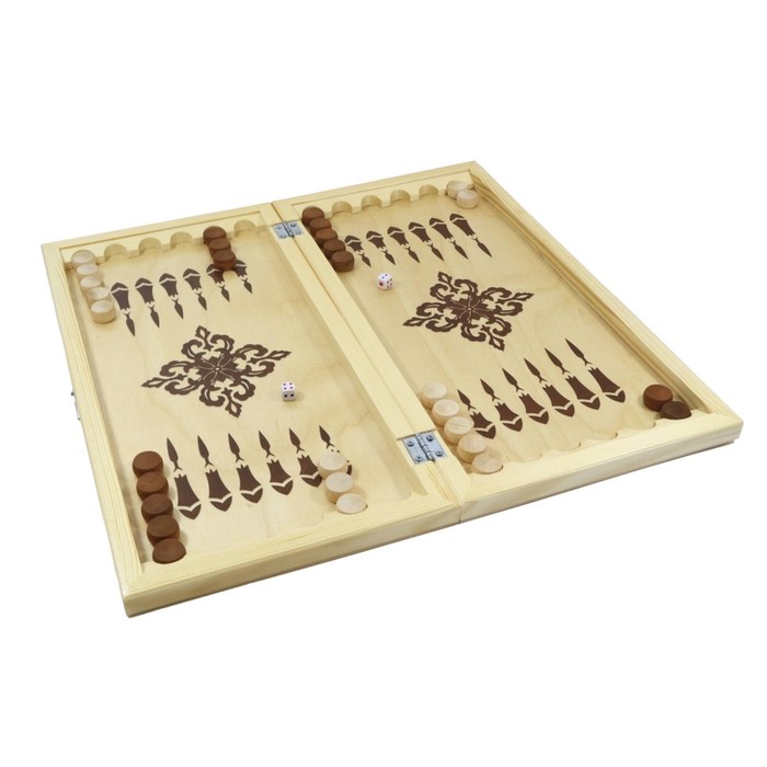 Игра настольная «Нарды» деревянные, поле: 40 × 40 см