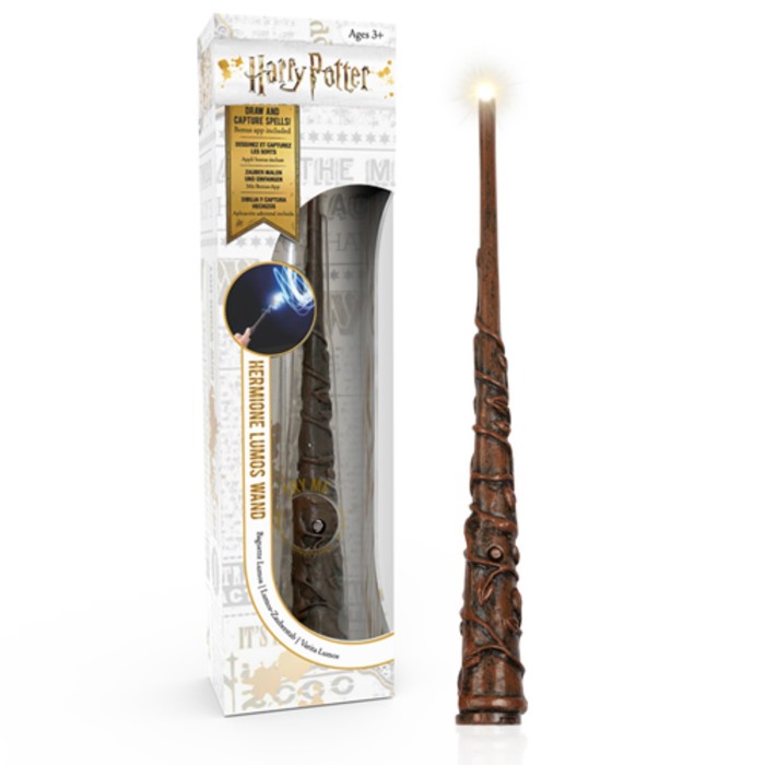 Волшебная палочка Гермионы Грейнджер Wow Stuff, 18 см игрушка wow stuff harry potter волшебная палочка гермионы грейнджер рисует светом 34 см