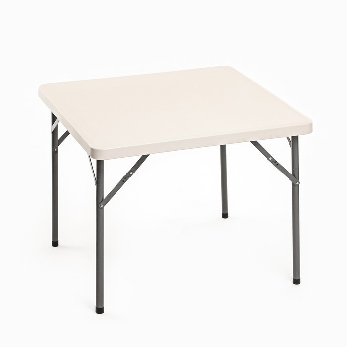 Стол складной 88*88*74см, белый стол складной 88 88 74см черный