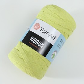 

Пряжа "Ribbon" 40% полиэстер, 60% хлопок 125м/250гр (755 липа)