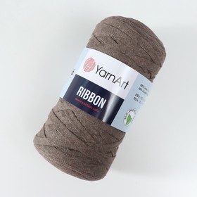 

Пряжа "Ribbon" 40% полиэстер, 60% хлопок 125м/250гр (791 какао)