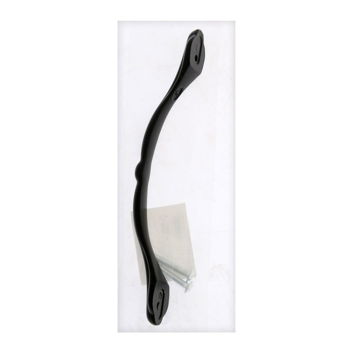 Ручка-скоба ТУНДРА ,м/о 128 мм, цвет черный