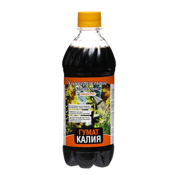 

Удобрение Гумат Калия концентрат, 0,5 л