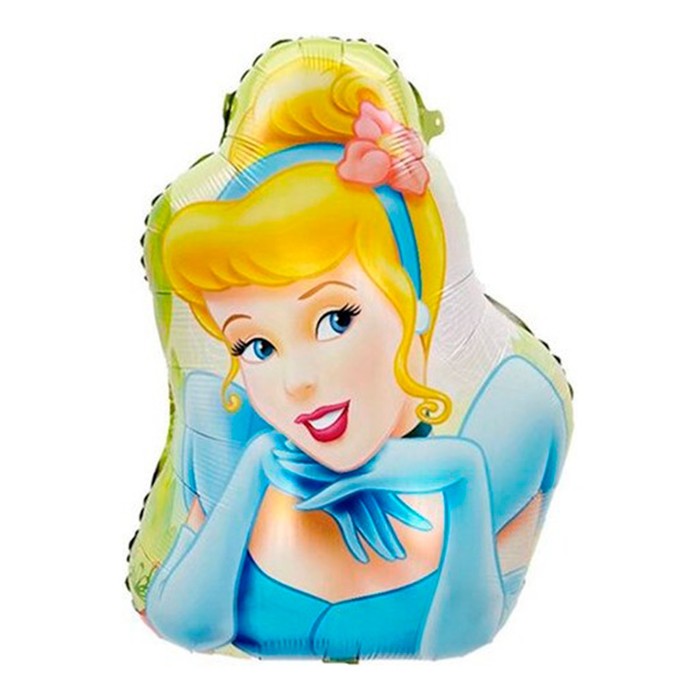 Шар фольгированный 26 фигура Принцесса Золушка шар фольгированный 27 фигура принцесса белль
