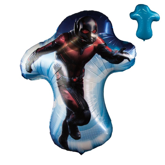 Шар фольгированный 29 фигура Герои Марвел, Человек Муравей шар фольгированный 24 муравей
