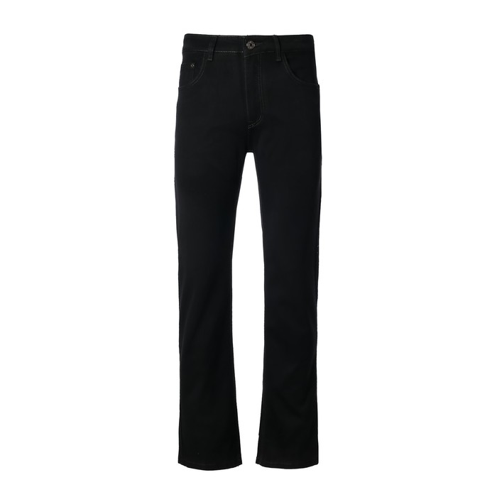 Джинсы мужские, цвет чёрный, размер 56 (40) джинсы amisu 40 размер