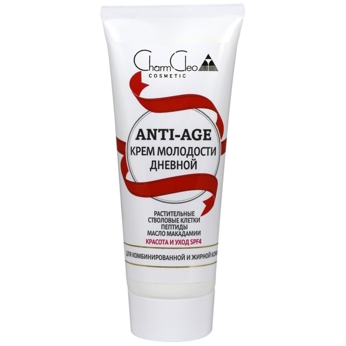 

Крем для лица CharmCleo Anti-age «Красота и уход», дневной, SPF 4, для комбинированной и жирной кожи, 100 мл