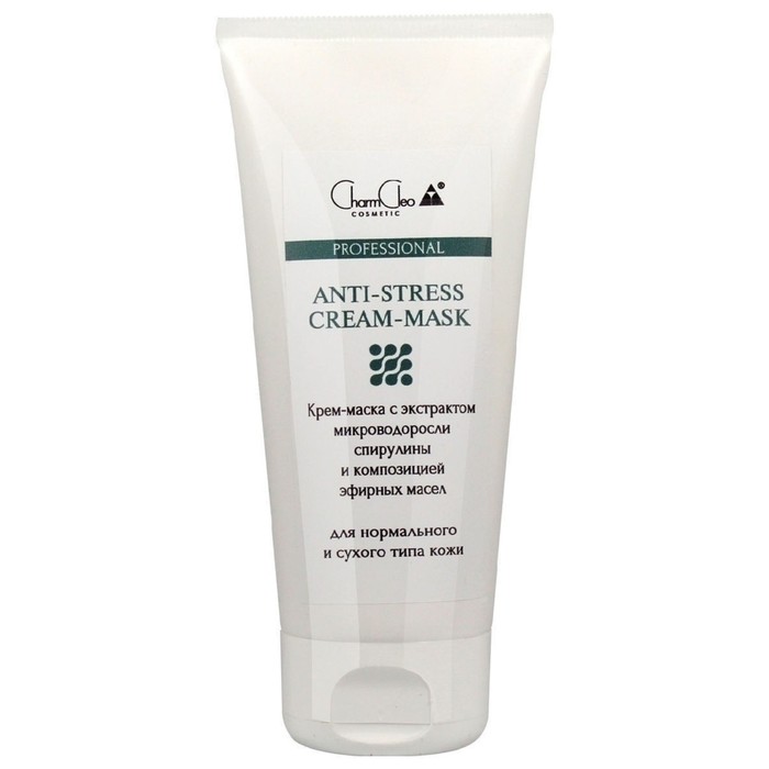

Крем-маска для сухой увядающей кожи CharmCleo Professional, с экстрактом микроводоросли спирулины и эфирных масел 100 мл