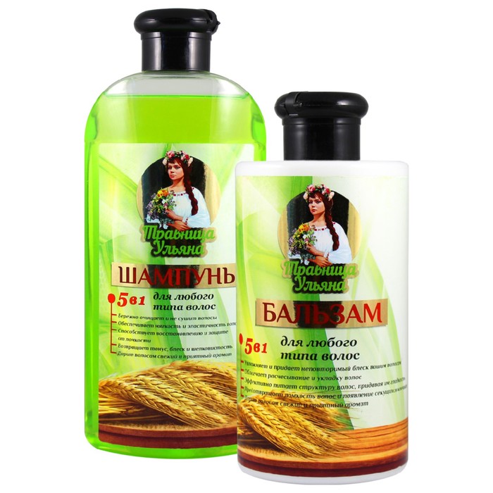 Набор CharmCleo Травница Ульяна: бальзам и шампунь для всех типов волос волос