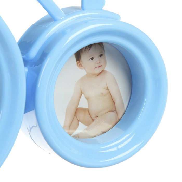 Фоторамка на 2 фото "Велосипед", 16 х 16 см, 10 х 10 см, МИКС