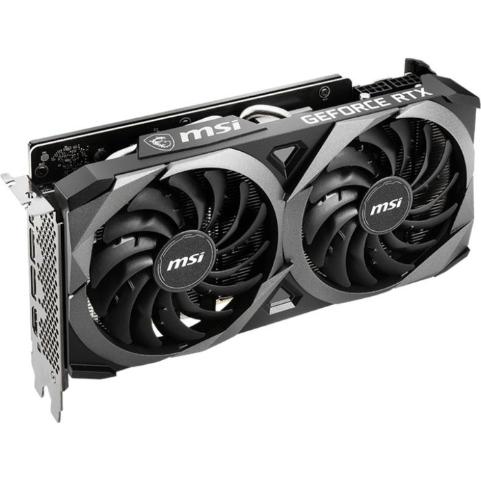 

Видеокарта MSI VENTUS 2X 8GD6X OC 8 Гб, GDDR6X, HDMI, DP