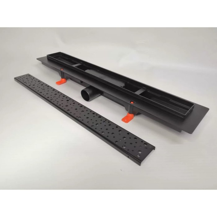 

Трап Veconi Square Black V950SB, d=40 мм, боковой выпуск, 1015х125 мм, линейный, черный