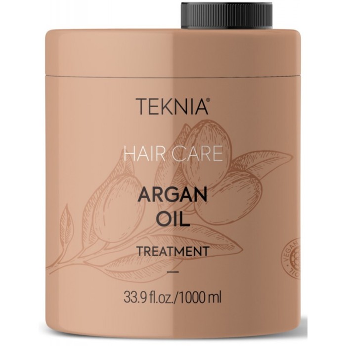 аргановая питательная маска для нормальных и сухих волос argan oil treatment 250мл Маска для нормальных и сухих волос Lakme Teknia ARGAN OIL TREATMENT, питательная, 1000 мл