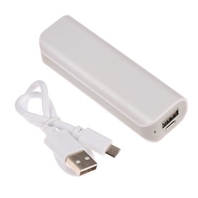 

УЦЕНКА Внешний аккумулятор LuazON PB-08, 2200 мАч, USB, 1 А, провод в комплекте, МИКС