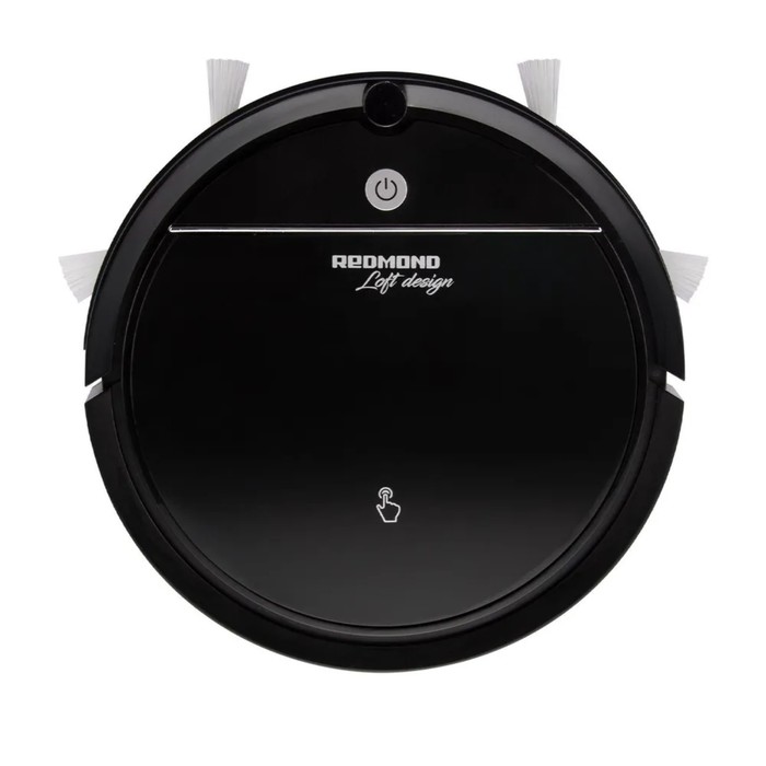 

Робот-пылесос REDMOND RV-R290, 18/13 Вт, 0.25 л, сухая/влажная уборка, чёрный