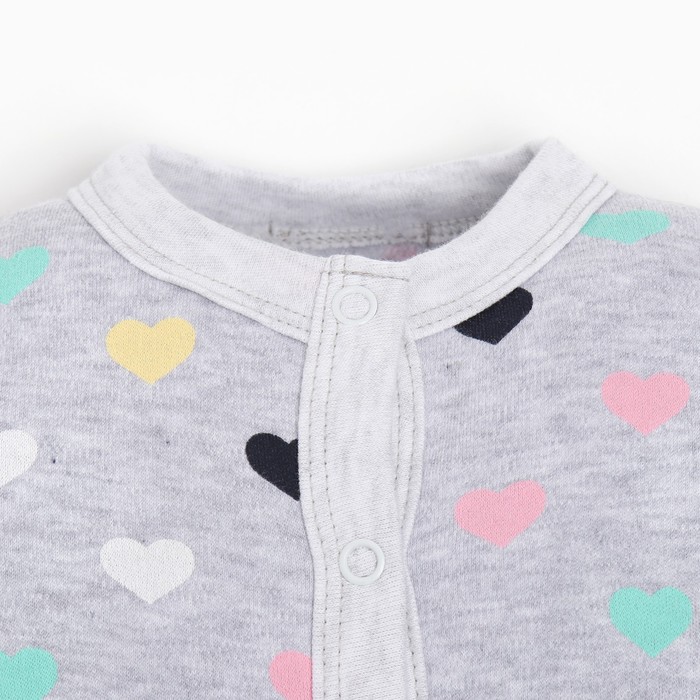 фото Комбинезон детский, цвет серый, рост 68см linas baby