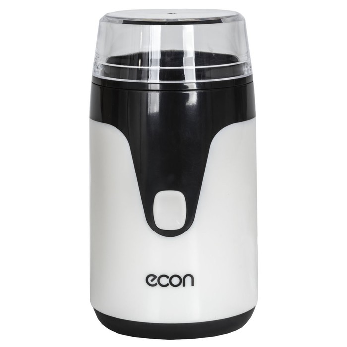 Кофемолка ECO-1510CG, ножевая, 150 Вт, 60 г, цвет чёрный/белый