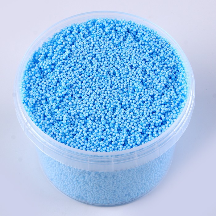 фото Шариковый пластилин, контейнер 100 мл, голубой плюх