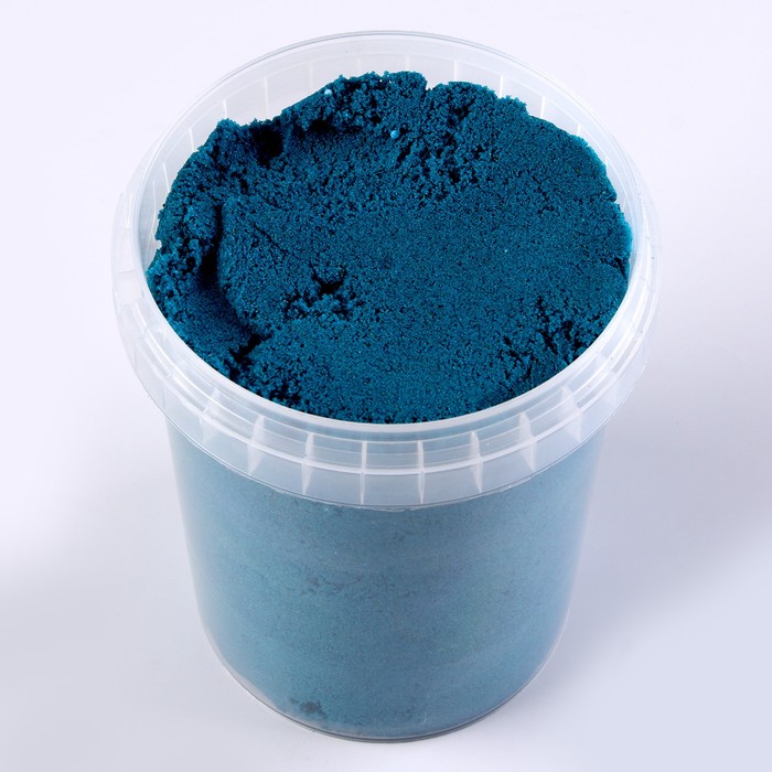Кинетический песок 600 г, синий