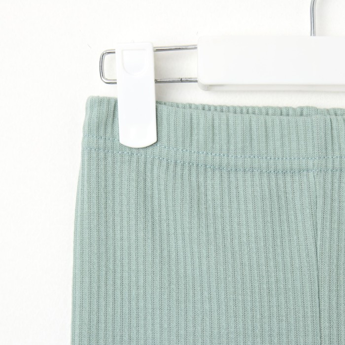 

Леггинсы для девочек, цвет зелёный, рост 116-122см