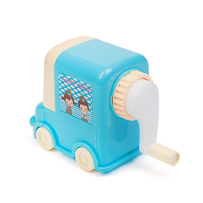 Точилка механическая с контейнером МИКС Машинка