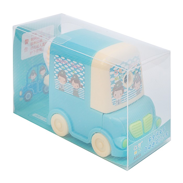 Точилка механическая с контейнером МИКС Машинка