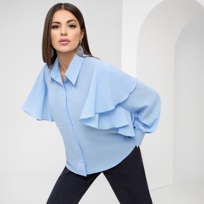 Рубашка женская Charutti «Подлинная красота», размер 48 рубашка женская charutti творческая натура blue размер 46