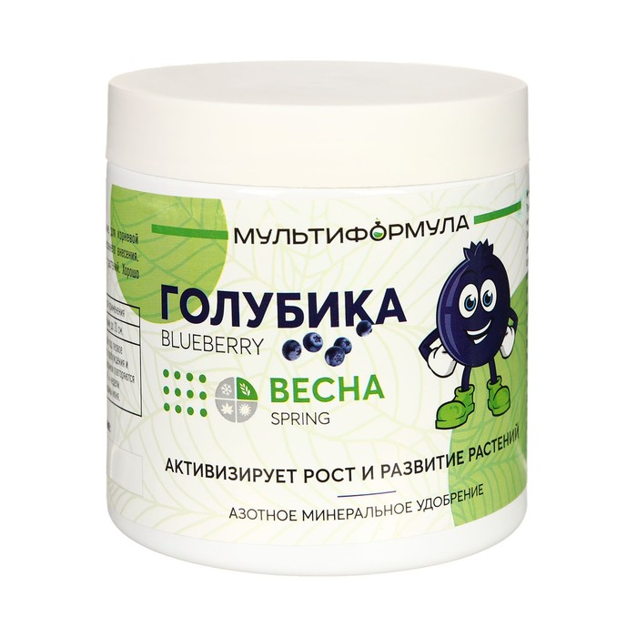 

Удобрение комплексное минеральное для Голубики МУЛЬТИФОРМУЛА ВЕСНА, 500 г