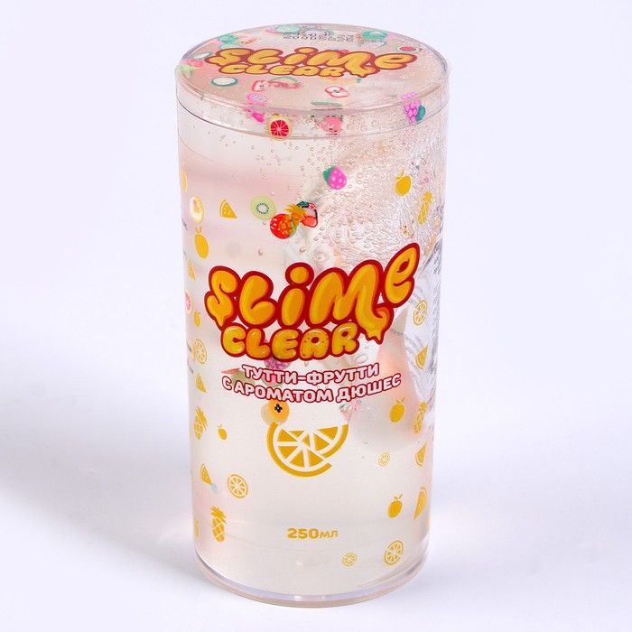 

Слайм ароматизированный Clear-slime «Тутти-фрутти» с ароматом дюшес , 250 г