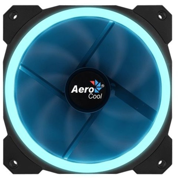 

Вентилятор Aerocool Orbit, 120x120 мм, 3-pin, 14dB, 153 гр, LED, Ret