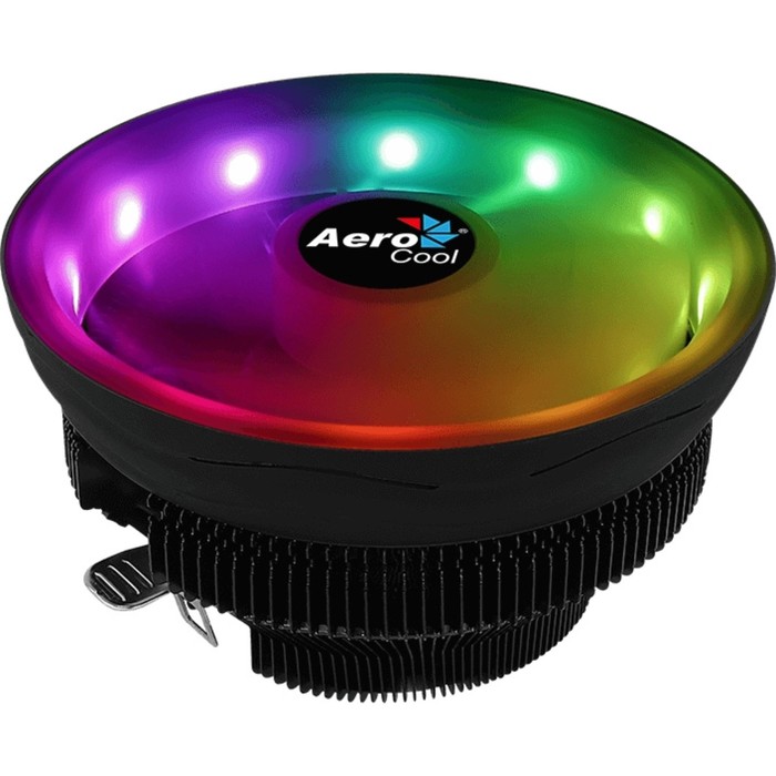 Кулер Aerocool Core Plus Soc-AM411511200 4-pin 15-25dB Al 110W 305 гр LED Ret 145600₽