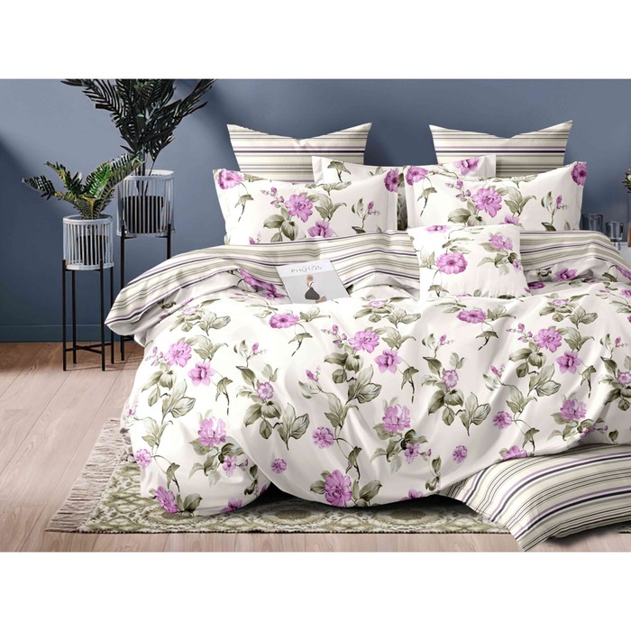 

Постельное бельё 2 сп, размер 200х220 см, 175х215 см, 70х70 см - 2 шт