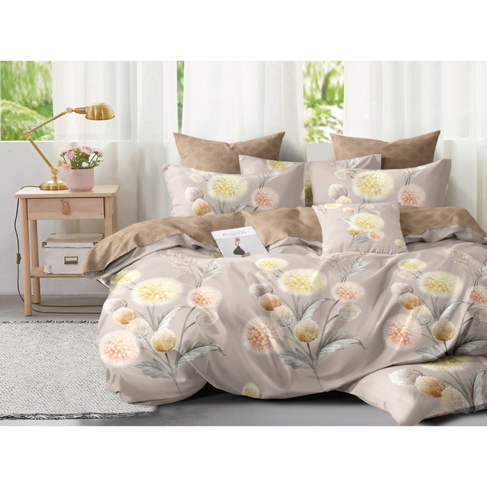 

Постельное бельё евро, размер 220х240 см, 200х220 см, 50х70 см - 2 шт, 70х70 см - 2 шт