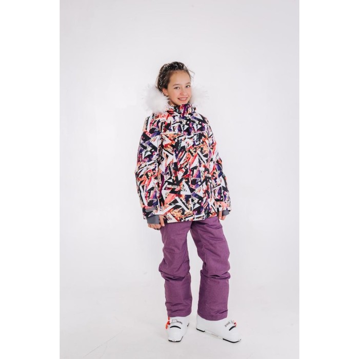 Комплект для девочки «Наоми»: куртка, брюки, рост 164 см, цвет розовый
