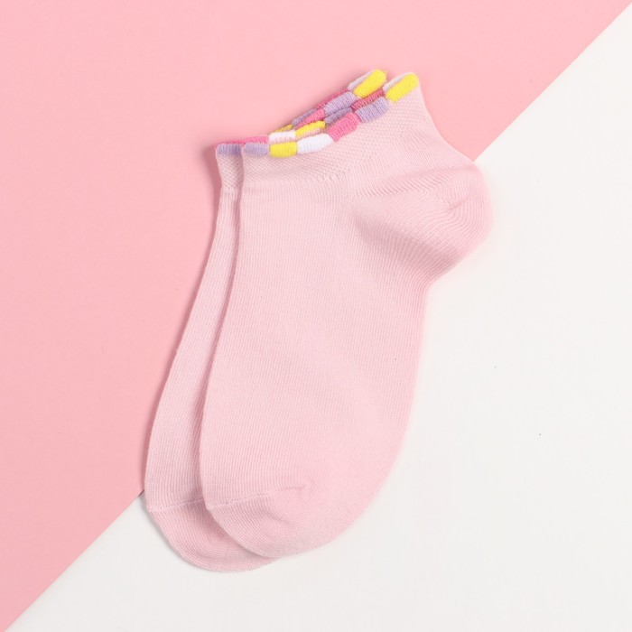 Носки детские KAFTAN Радуга р-р 14-16 см, розовый носки детские kaftan сердечки р р 14 16 розовый