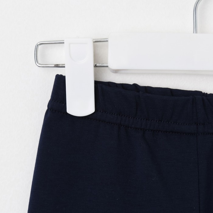 фото Леггинсы для девочки, цвет синий, рост 92-98 см юниор текстиль