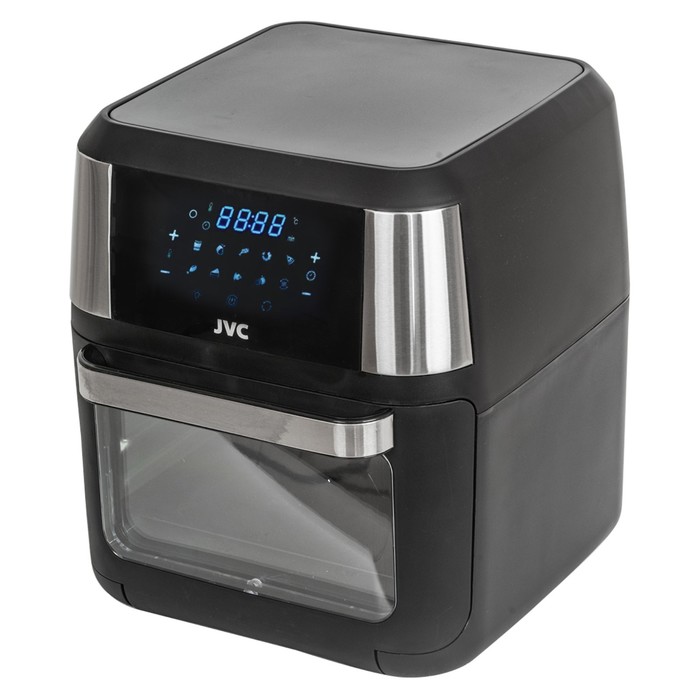 

Аэрогриль jvc JK-MB045, 1800 Вт, 80-200°, 12 л, чёрный