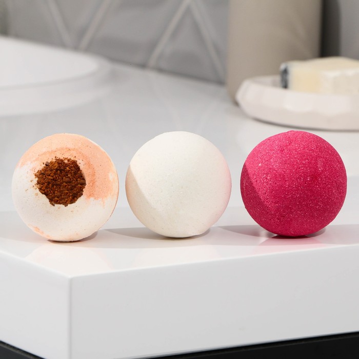 

Бомбочки для ванны «Пломбир», 130 г х 3 шт