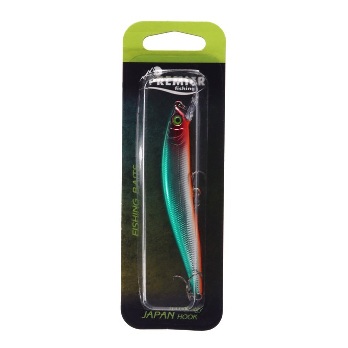 

Воблер PREMIER Minnow-pro, 9 см, 8.3 г, минноу, плавающий (0.4-1.2 м), цвет 011 (PR-M90-011)