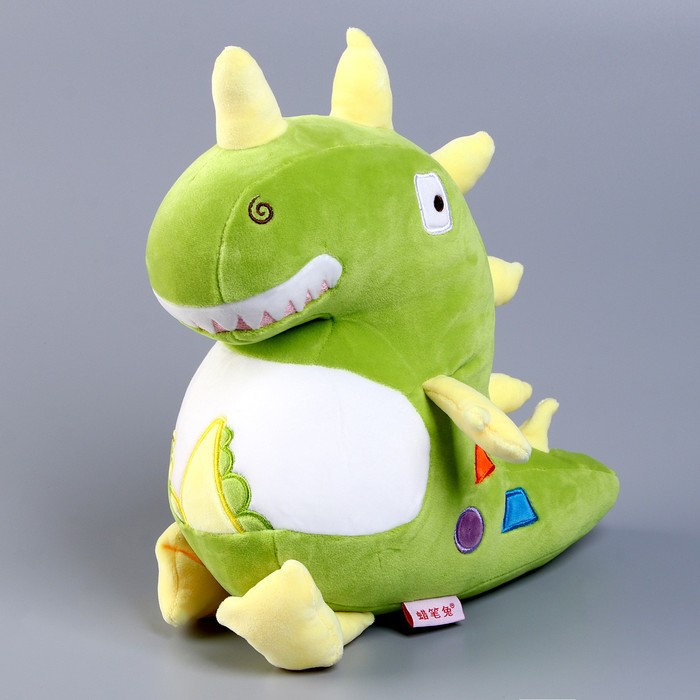 Мягкая игрушка «Динозаврик», 40 см, цвет зелёный мягкая игрушка динозаврик 40 см цвет зелёный