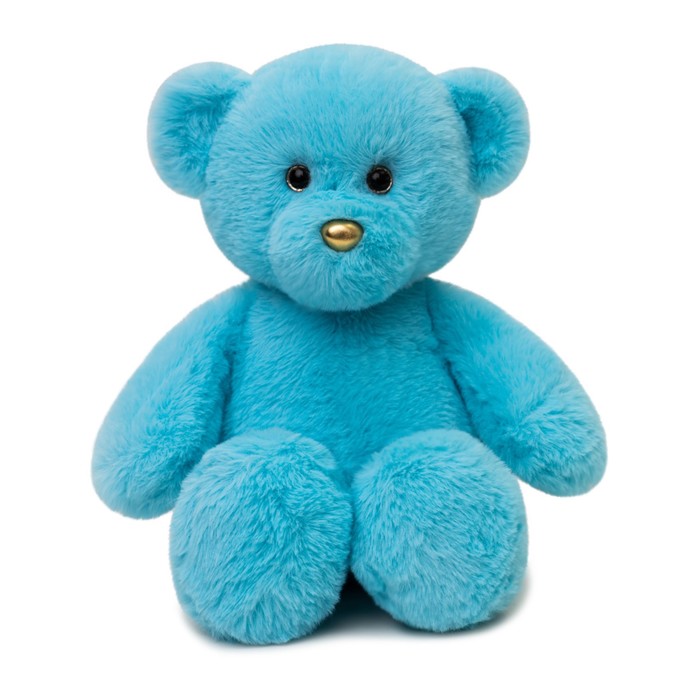 Мягкая игрушка «Медведь», 35 см, цвет бирюзовый