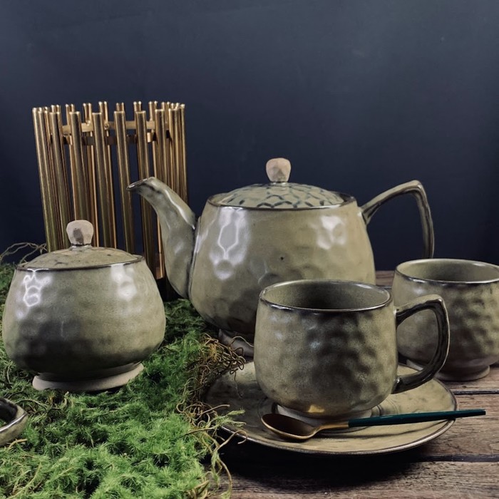 Чайный сервиз Lenardi «Мистраль», 14 предметов чайный сервиз 14 предметов lenardi marzipan фарфор