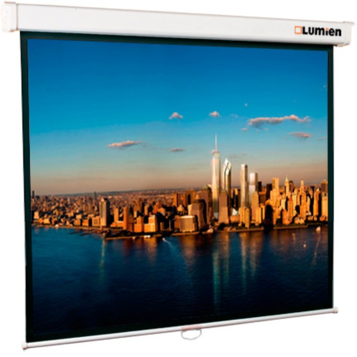 цена Экран Lumien 180x180см Master Picture LMP-100103 1:1, настенно-потолочный, рулонный