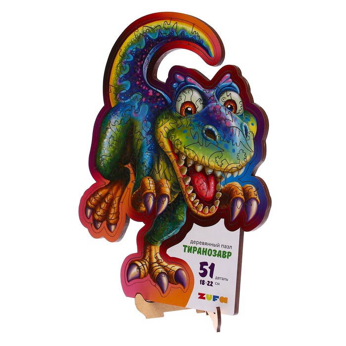 

Деревянный пазл «Дино. Тиранозавр»