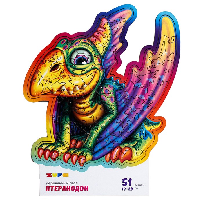 Деревянный пазл «Дино. Птеранодон»