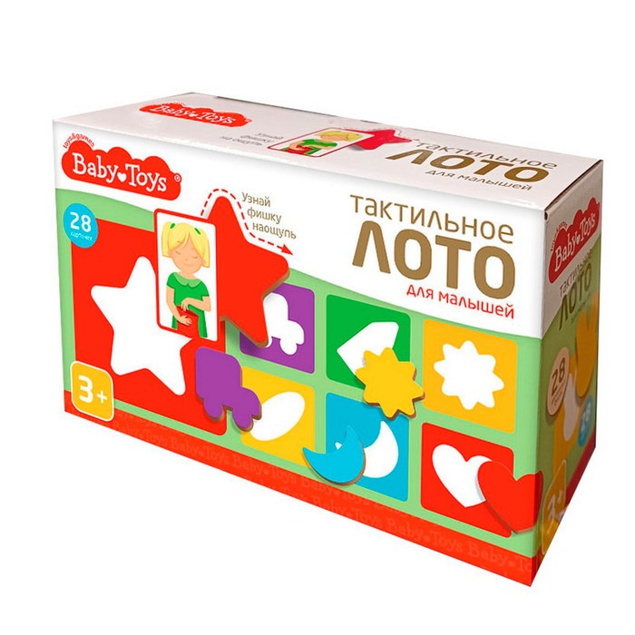 Лото тактильное серии Baby Toys для малышей 342₽