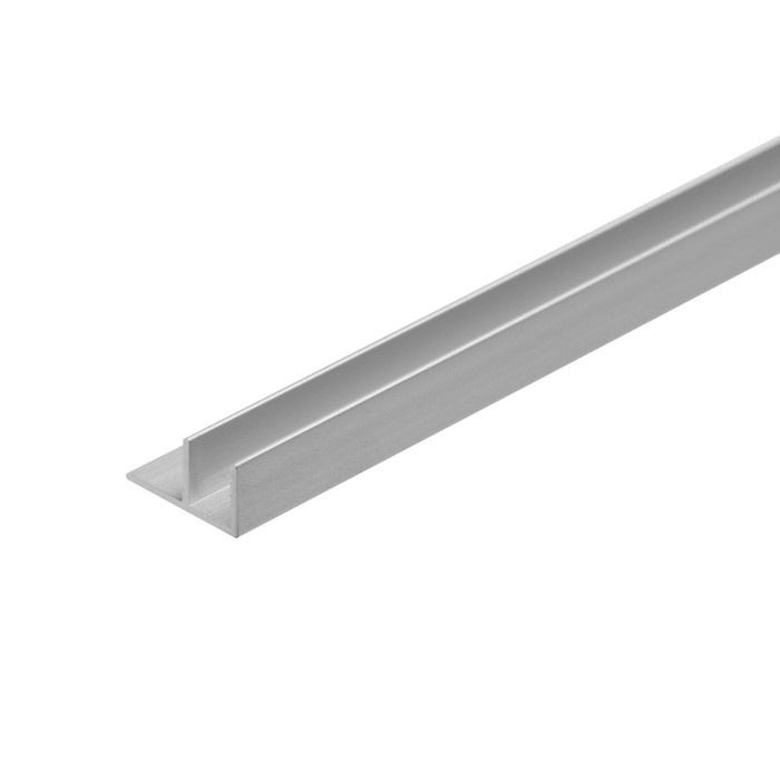 Угловая планка для стеновой панели(F-образная) 4 мм, 0,6 м